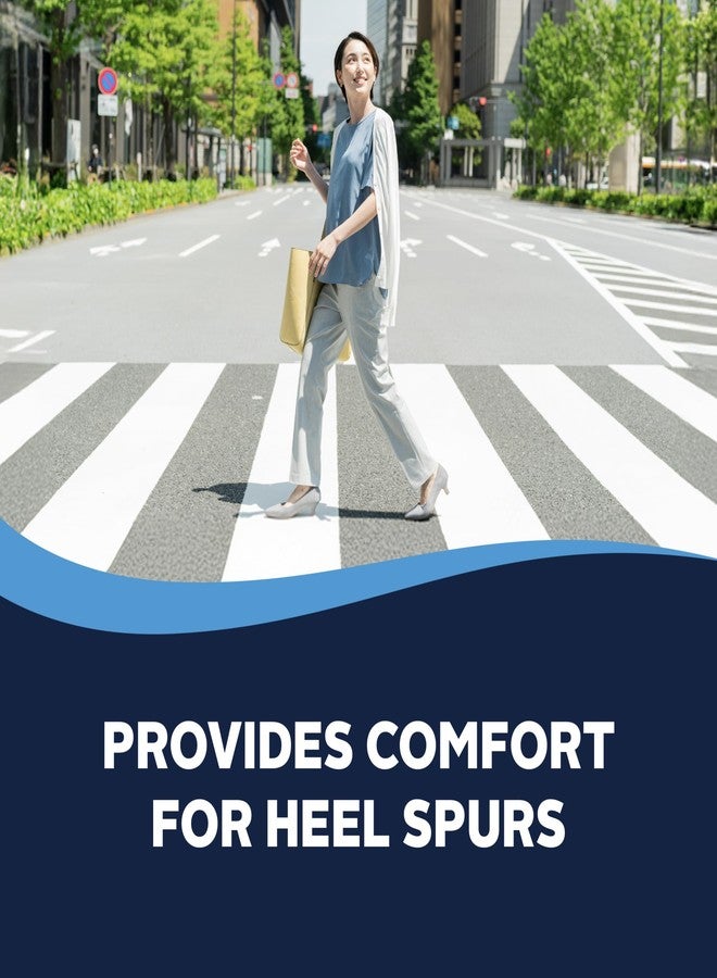 Airplus Gel Heel Pad - Shock-Absorbing, Moisture-Wicking Comfort Cushion, One Size, One Pair - Image 3